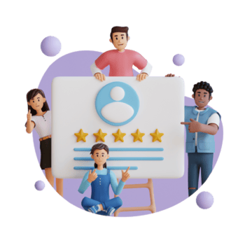 Testimonial Characters