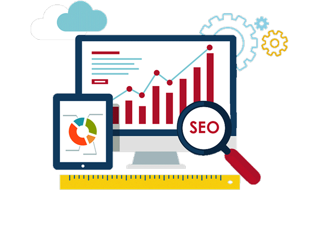 SEO analytics illustration